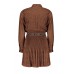 NoBell Miane blouse dress with plissee skirt Q109-3802
